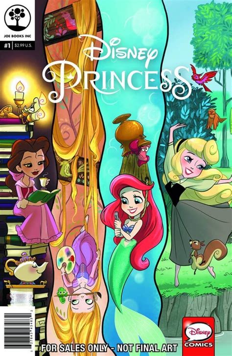 Joe Books To Release New Disney Comic Books Featuring Disney Princesses