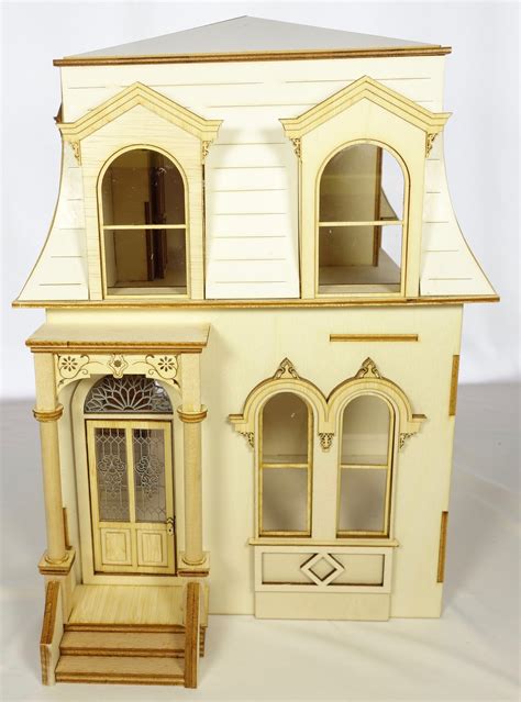 124 Scale Miniature Dollhouse Kit Hill View For Etsy
