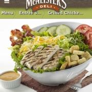 Mcalister's deli chef salad for much of the year, i can use my garden's produce when i make this cool salad. User added: McAllister's Deli Grilled Chicken Salad ...