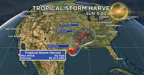 Tropical Depression 10 Remnants Of Tropical Storm Harvey Could Affect