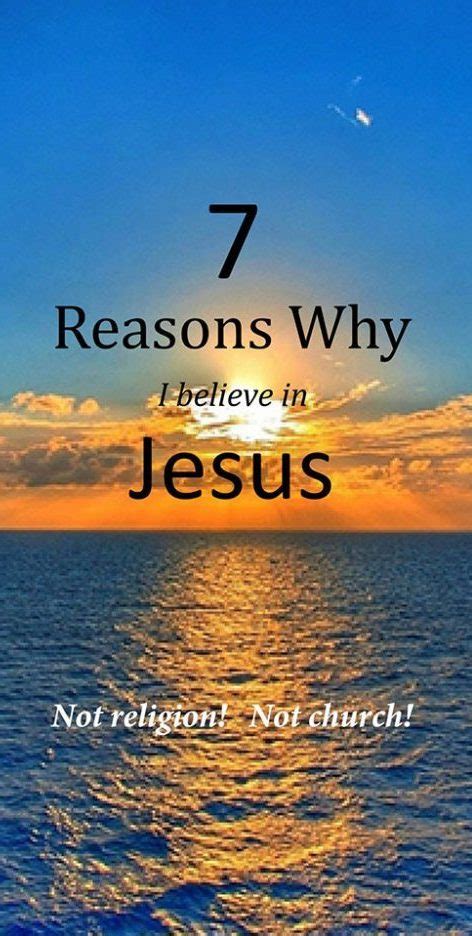 7 Reason Why I Believe In Jesus Jim Mccotters Book Store