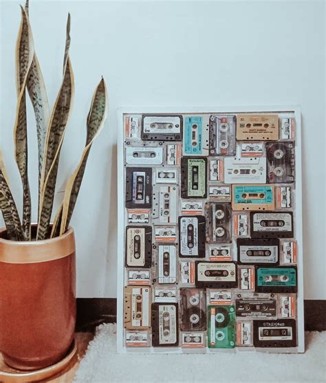 Upcycled Crafts Recycled Art Diy Home Crafts Book Crafts Cassette