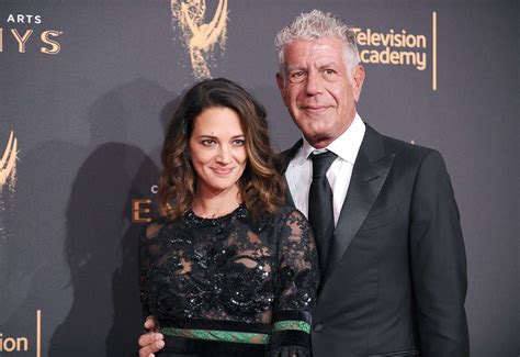 anthony bourdain opens up about his girlfriend asia argento