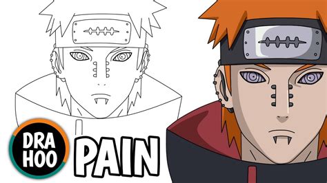 Как нарисовать Пейна из Наруто I How To Draw Pain From Naruto Step By