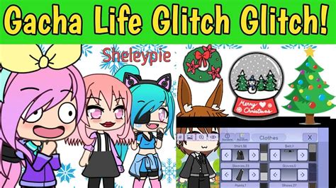 Gacha Life Glitch Glitch Shout Out Merry Christmas Youtube