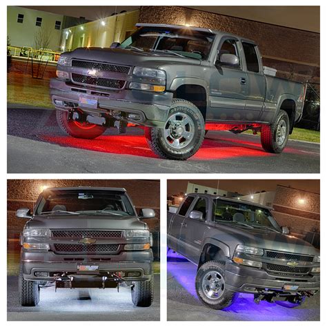 Ledglow 6pc Million Color Slimline Truck Underbody Underglow Led