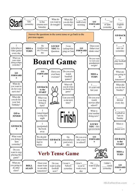 Board Game Lets Talk About Elementary Board Games Board Games