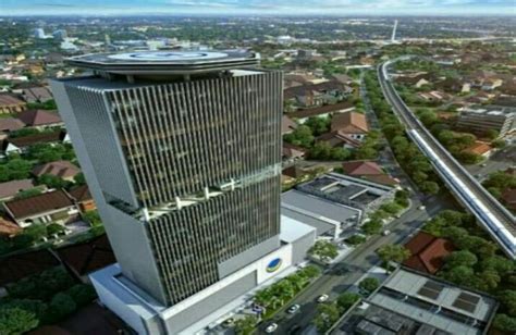 Diresmikan Jokowi Nasdem Tower Punya Fasilitas Parkir Vertikal