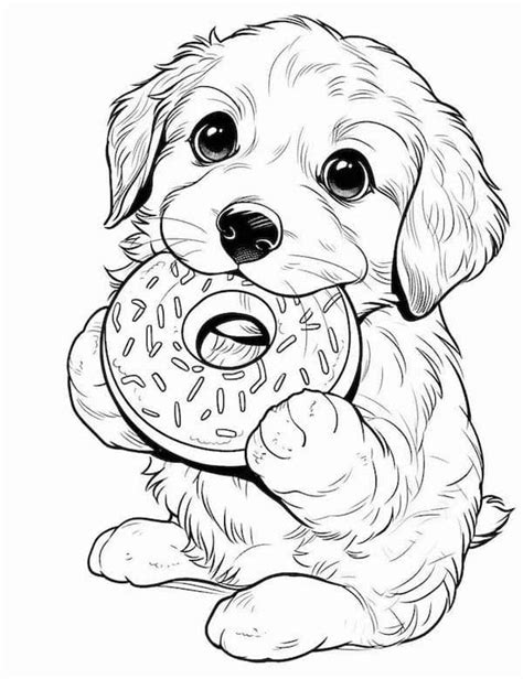 48 Dog Coloring Pages For Kids And Adults Our Mindful Life Dog