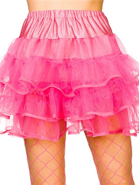 Adult Sexy Neon Pink Tutu Skirt 80s New Fancy Dress Hen Night Party Halloween Buy Online