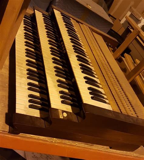 Pipe Organ Keyboard Stack Ra Daffer Church Organs