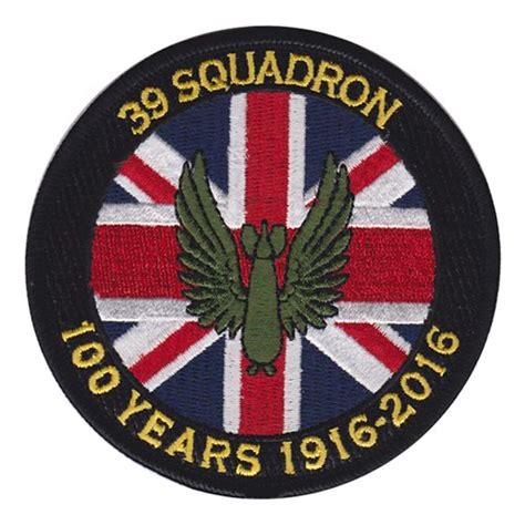 No 39 Squadron Raf 100 Years Anniversary 2016 Patch No 39 Squadron