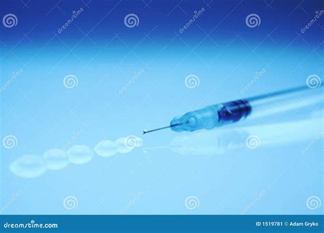 Small Syringe Stock Image Image Of Hospitality Biology 1519781