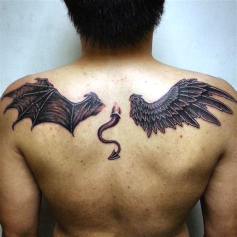 Tribal tattoo designstribal tattoo surrounded tribal tattoo designstribal tattooslooking to add some new tribal flash … Best Angel Wing Tattoos On Back For Men & Women With ...