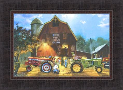 Home Cabin Décor The Rematch By Dave Barnhouse 17x23 John