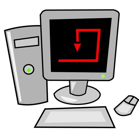 Computer Cartoon Desktop Png Svg Clip Art For Web