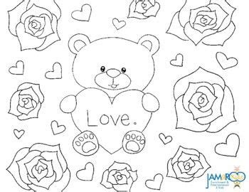 valentines day coloring sheet   children  activities valentines day coloring