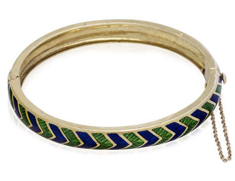 We did not find results for: TIFFANY & CO ENAMEL AND GOLD BANGLE BRACELET, | Christie's
