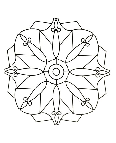 1280 x 1810 file type: Simple and elegant Mandala - Zen & Anti-stress Mandalas ...