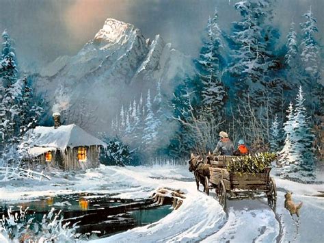 Pin By Deniece Hause On Christmas 2 Winter Scenes Christmas Pictures