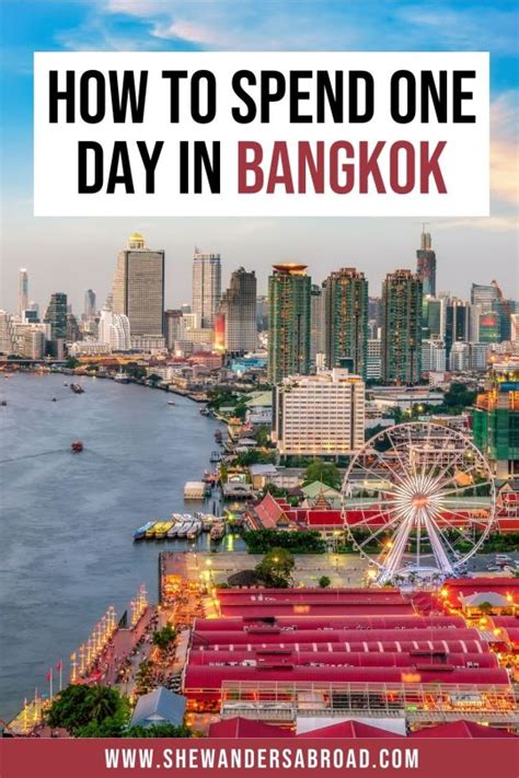 24 Hours In Bangkok The Perfect Bangkok One Day Itinerary She