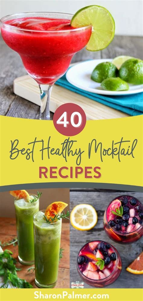 40 Best Healthy Mocktail Recipes Sharon Palmer The Plant Powered