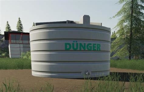 Fs19 Placeable Liquid Fertilizer Tank V1 Farming Simulator 19 Mods