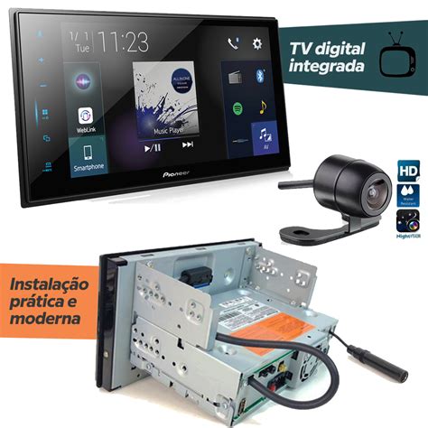 Central Multim Dia Pioneer Dmh Zs Tv