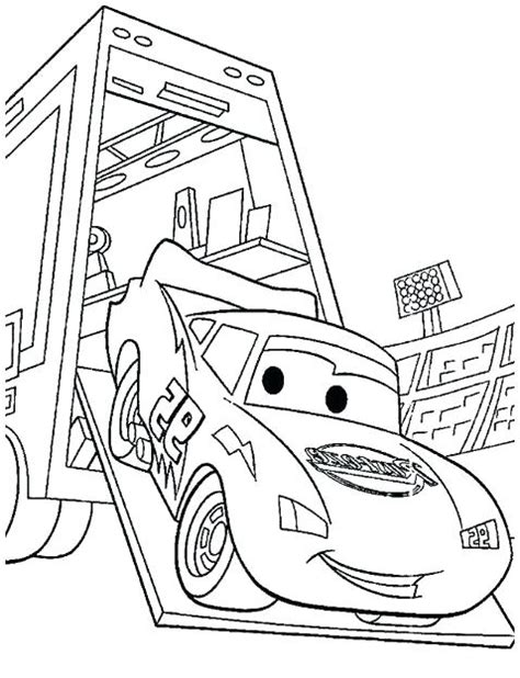 Minions coloring pages interesting facts. McQueen Comes Out Of The Truck Coloring Page - Free ...