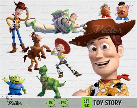 Toy Story Png Toy Story Bundle Png Cliparts Printable Inspire Uplift