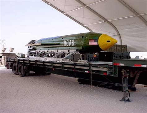 Five Years Later Its Still Known As Mother Of All Bombs Air Force Display
