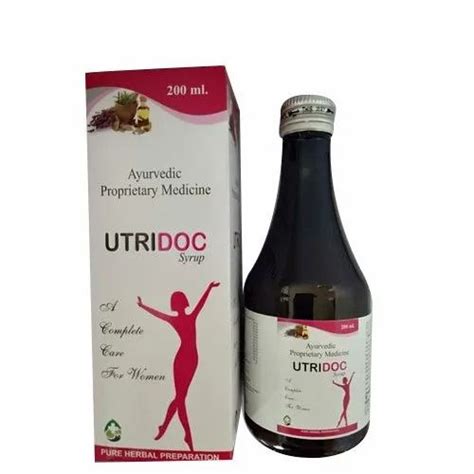 Utridoc Ayurvedic Uterine Tonic Packaging Size 200 Ml Packaging Type