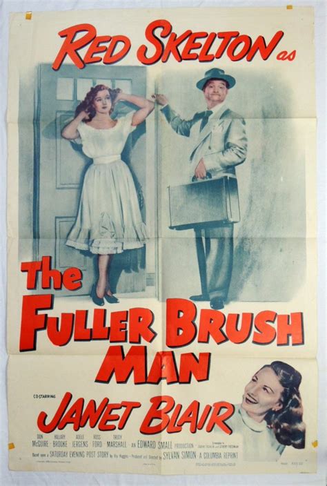 The Fuller Brush Man Starring Red Skelton And Janet Blair