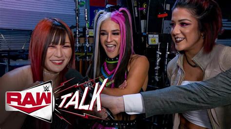 Bayley Iyo Sky And Dakota Kai Plan On Dominating Everything Raw Talk Aug Youtube