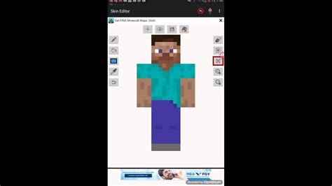 Como Criar Uma Skins No Minecraft Para Androide Youtube