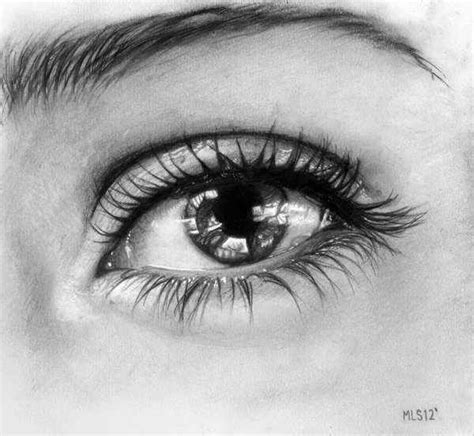 Eye Pencil Drawing