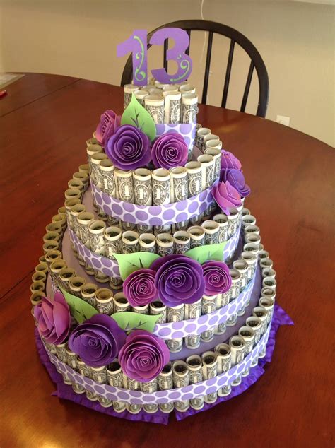 Pin By Netta Owens On Projects To Try Money Cake Creative Money Ts T Cake