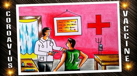Corona virus researcher developing corona vaccine corona vaccination camp student learning drawing class. coronavirus vaccine in human trial. coronavirus vaccine ...