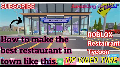 Watch stavím si vlastní restauraci roblox restaurant. RESTAURANT TYCOON 2 | BEGINNERS TUTORIAL/ GUIDE| TIPS AND TRICKS ON HOW TO MAKE THE BEST ...