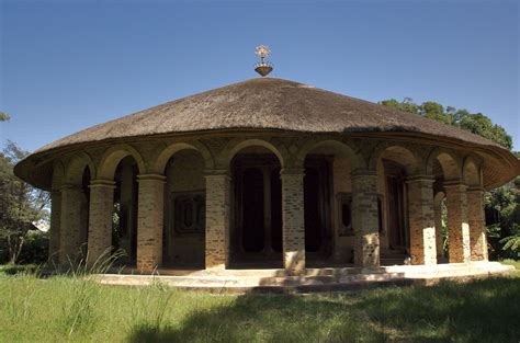 Narga Selassie Etiopia Traditional Building Traditional Architecture