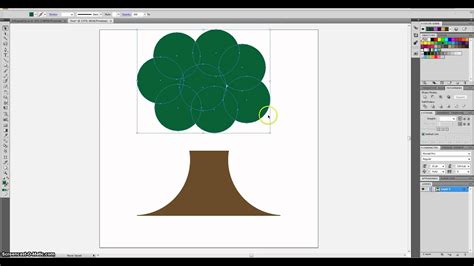 Create A Vector Tree In Adobe Illustrator Youtube