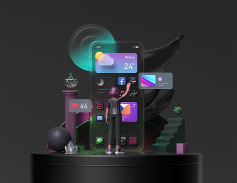 Ios 15 Big Sur 3d Icon Pack Behance