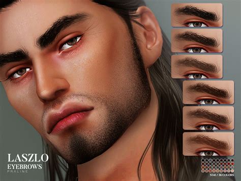 The Sims 3 Cc Eyebrows Thick Resourcesbap