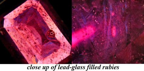 Lead Glass Filled Ruby Gems Value Of Treated Gems