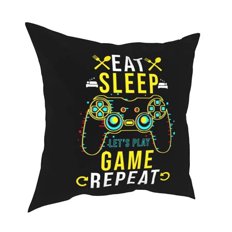 Video Game Gaming Pillow Cases T For Boy Gamer Controller Cushion