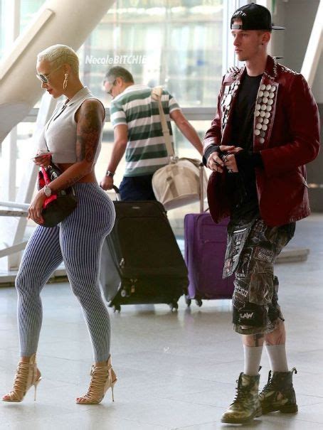 Amber Rose And Machine Gun Kelly Picture Photo Of Amber Rose And