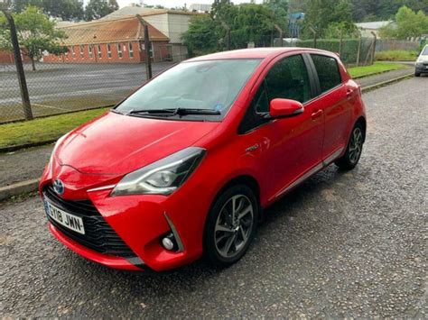 2018 Toyota Yaris 15 Hybrid Vvt H Excel E Cvt 5dr Automatic Red In