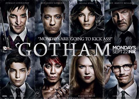 Gotham Character Poster With Some Familiar Names Gotham Tv Series
