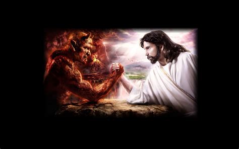 God Vs Satan Wallpapers Top Free God Vs Satan Backgrounds
