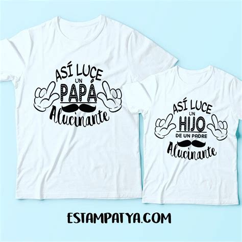 Camisetas Personalizadas Playeras Para Papa E Hija Dia Del Padre
